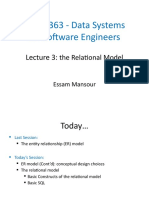 Lecture3-The Relational Model