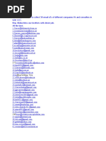 Dubai 50 Companies HR Email Ids