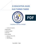 Derechos de la mujer y violencia de género