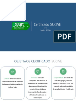 SUCIVE - Presentación Certificado Escribanos