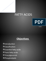 Fatty Acids: Akshatha Naik