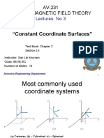 Lecture - 3-AV-231 - Constant Coordinate Surfaces