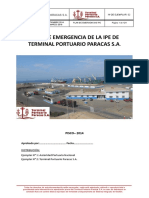 Plan emergencias IPE Terminal Paracas