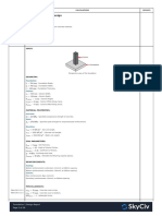 Skyciv Foundation Design: Input