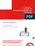 Personal Fiscalizado y No Fiscalizado