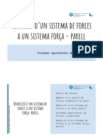 5.5 Parell de Forces. Reducció D - Un Sistema de Forces A Un Sistema Força-Parell