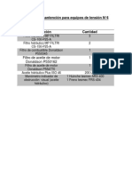 Insumos para Mantención para Equipos de Tensión N°4: Filtro de Aceite de Motor Donaldson P550162 1