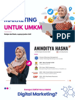 Digital Marketing Untuk UMKM - OSPEK 3 Maret 2023