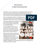 Book Review On Ready Player One by Ernest Cline