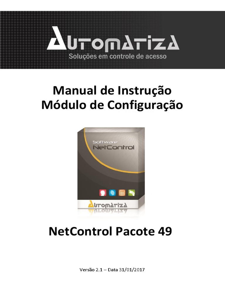 Manual de Configuração NetControl 2.1 | PDF | Rede de computadores ...