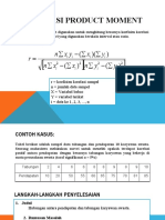 Contoh Kasus Analisis Korelasi