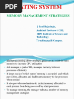 Operating System: Memory Management Strategies