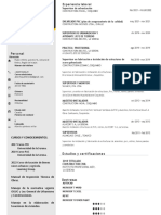 Supervisor de construcción con más de 10 años de experiencia