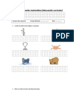 Evaluación Lenguaje S - D - N - Ca Co Cu