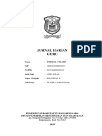 Jurnal Harian Guru: Pemerintah Kabupaten Banjarnegara Dinas Pendidikan Kepemudaan Dan Olah Raga