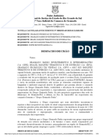 Poder Judiciário Tribunal de Justiça Do Estado Do Rio Grande Do Sul 2 Vara Judicial Da Comarca de Gramado