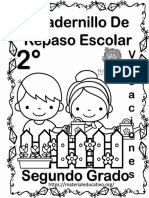 Cuadernillo Repaso Escolar 2 Do Grado Mex