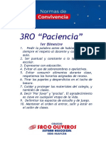 3RO "Paciencia": 1er Bimestre