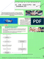 Infografía de Proceso Recortes de Papel Notas Verde