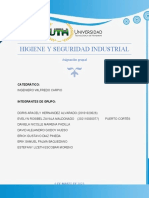 Higiene Y Seguridad Industrial: Asignación Grupal