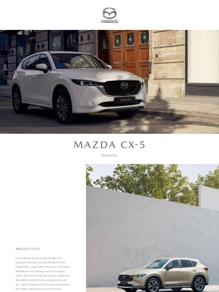 Mazda CX-5 KF ab 2017 Design-Unterfahrschutz vorne original