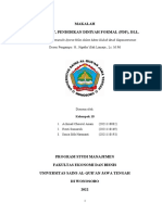 Makalah Ma'Had Aly, Pendidikan Diniyah Formal (PDF), DLL