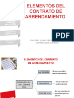 Elementos Del Contrato de Arrendamiento: Formalidades