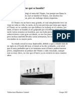 Titanic: ¿Cómo Fue Qué Se Hundió?