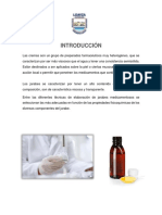 PRINCIPALES TÉCNICAS DE ELABORACIÓN DE CREMAS y Jarabes DE ACCIÓN MEDICAMENTOSA