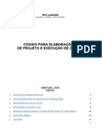 Código para Elaboração de Projeto E Execução de Obra: Spa Lagoon