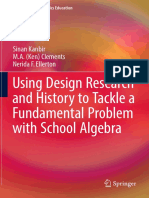 Using Design Research and History To Tackle A Fundamental Problem With School Algebra