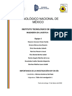 Importancia de La Investigacion Equipo 4