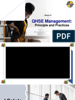 Module 100 - Introduction To QHSES Management