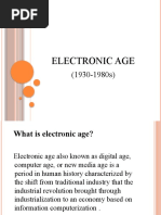 Electronic Age