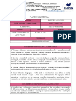 Plano de aula de Matemática para 9o ano