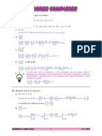 Ecrire, Sous Forme Algébrique, Les Nombres: I) + 3 (I 4) 11i) (2 I)