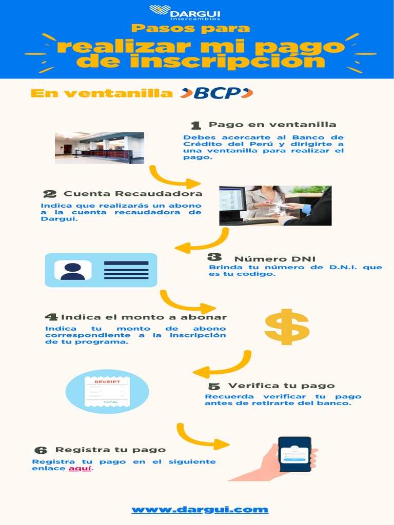 Instrucciones para Pago de Inscripción | PDF | Finanzas y dinero