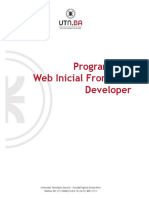 Programador Web Inicial Front-End Developer