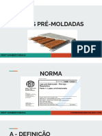 Guia de lajes pré-moldadas: materiais, recomendações e exercício