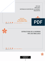 Estructura de La NTC-ISO 9001-Jorge Navas Ing MSC