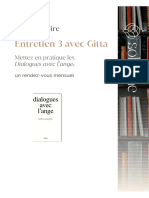 Entretien 3 Avec Gitta - Cahier Pre Paratoire