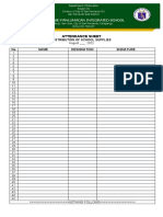 Attendance Sheet-Ss