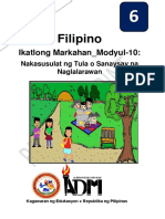 Filipino: Ikatlong Markahan - Modyul-10