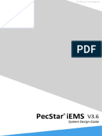 PecStar iEMS V3.6 Before Installation