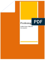 Profesiograma PLV 4to