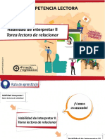 Habilidad de Interpretar II: Tarea Lectora de Relacionar