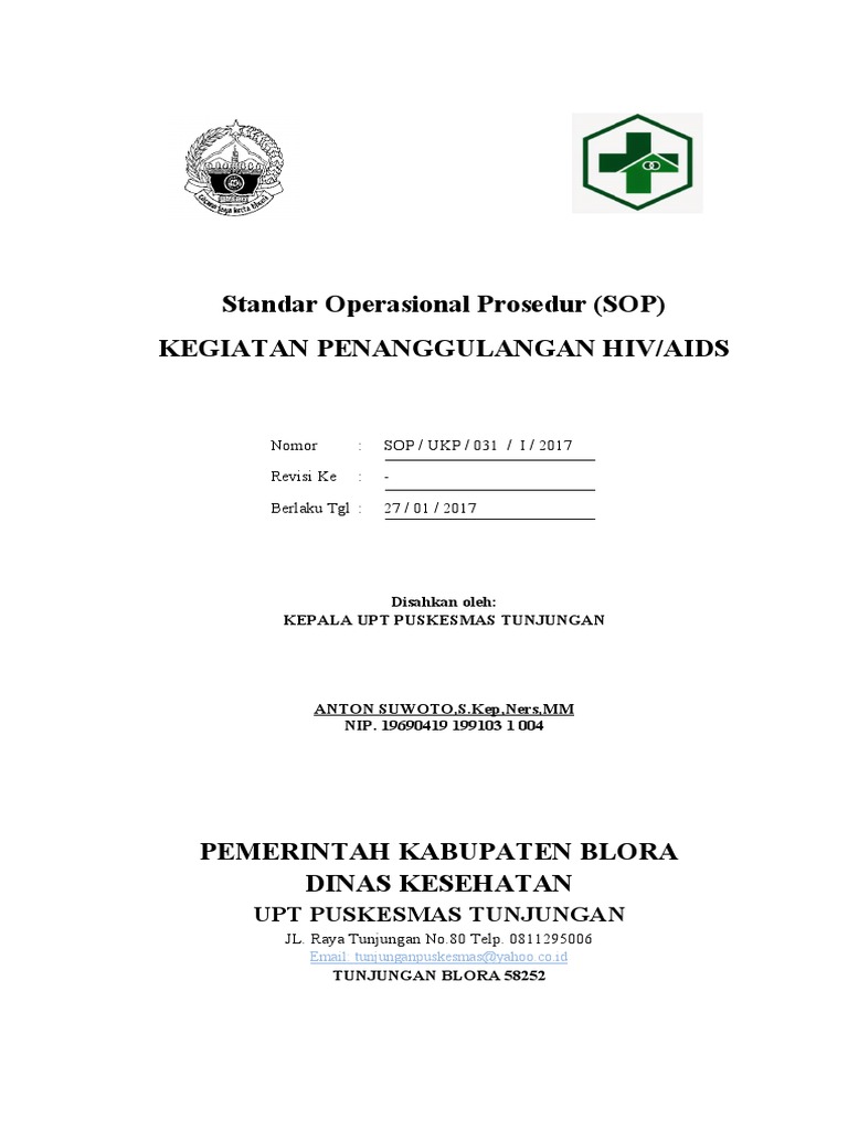 SOP Penanggulangan HIV AIDS | PDF
