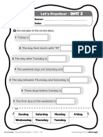 Let's Practice!: - Unit 3