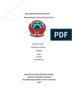 Praktikum Power Sistem Pengukuran Ratio Tegan Trafo Daya: Disusun Oleh Nurfadillah Said 32120036 3B D3 Listrik Kelompok 4