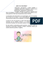 Qué es la autoestima? Guía completa